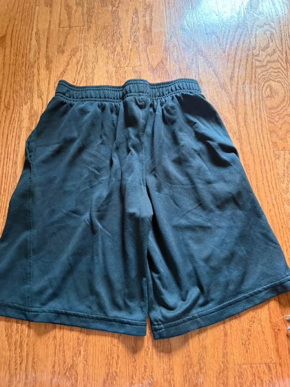 Under Armour Black Athletic Shorts with Moisture-Wicking Fabric